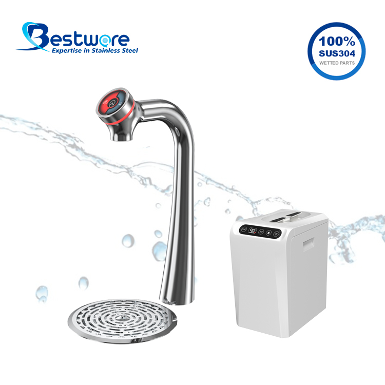 Commercial Hot Water Dispenser with Built-in RO Filtration - Undercounter