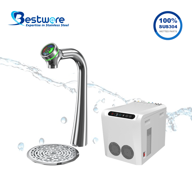4 in 1 Commercial Sparkling Water Dispenser with Optional RO filtration - Undercounter