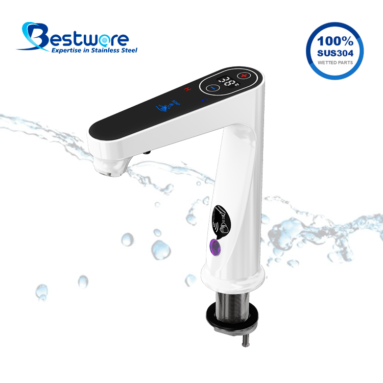 Intelligent Temperature Control Dual-function Sensor Faucet - Deck Mount