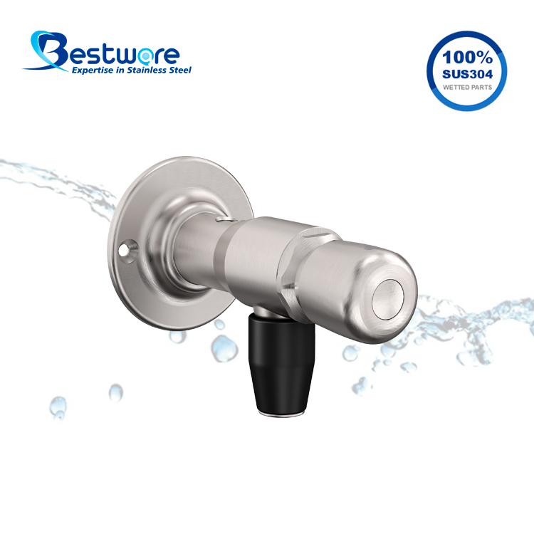 Mini Manual Style Food-grade Stainless Steel Bottle Filler - Wall Mount