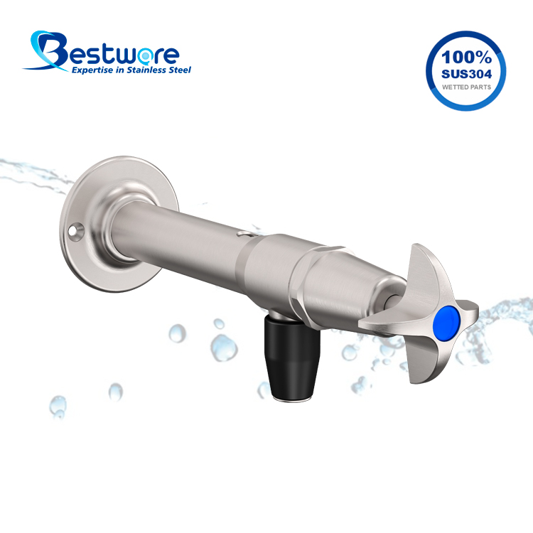Manual Style Food-grade Stainless Steel Bottle Filler - Wall Mount